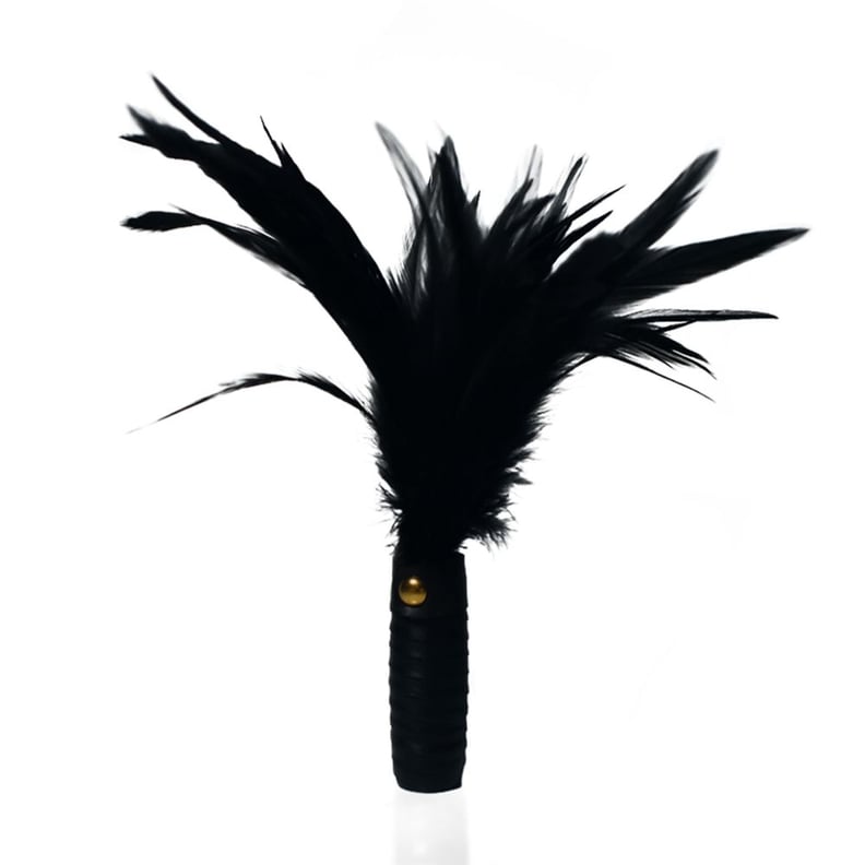 Coco de Mer Leather Feather Tickler