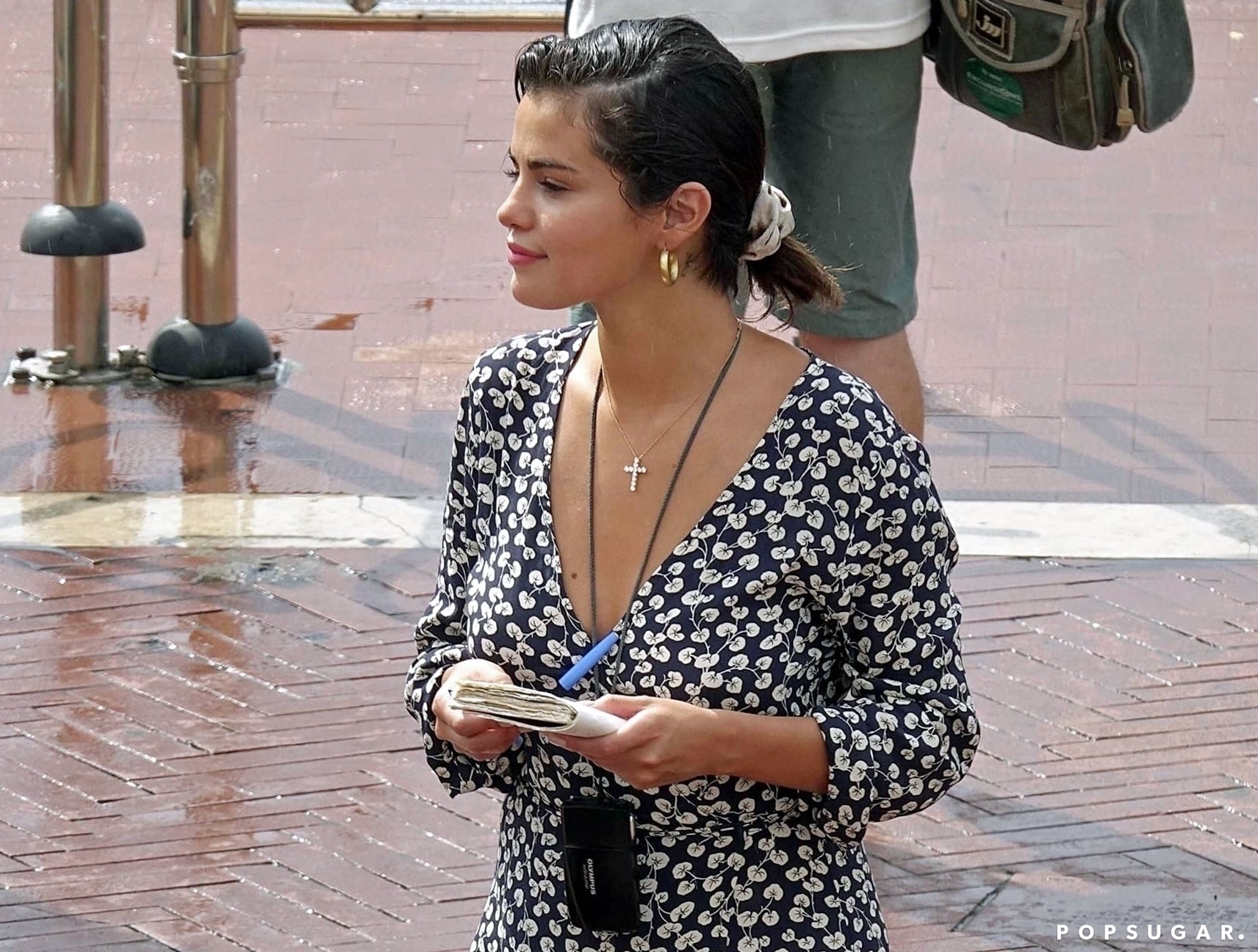 Selena gomez shop cross necklace