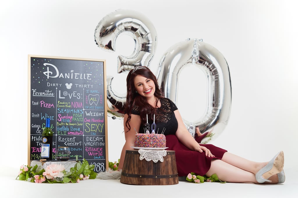 30th Birthday Cake Smash Photo Shoot