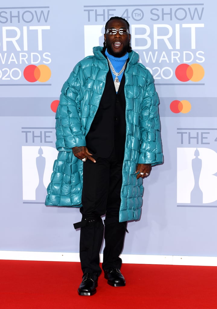 Burna Boy at the 2020 BRIT Awards Red Carpet