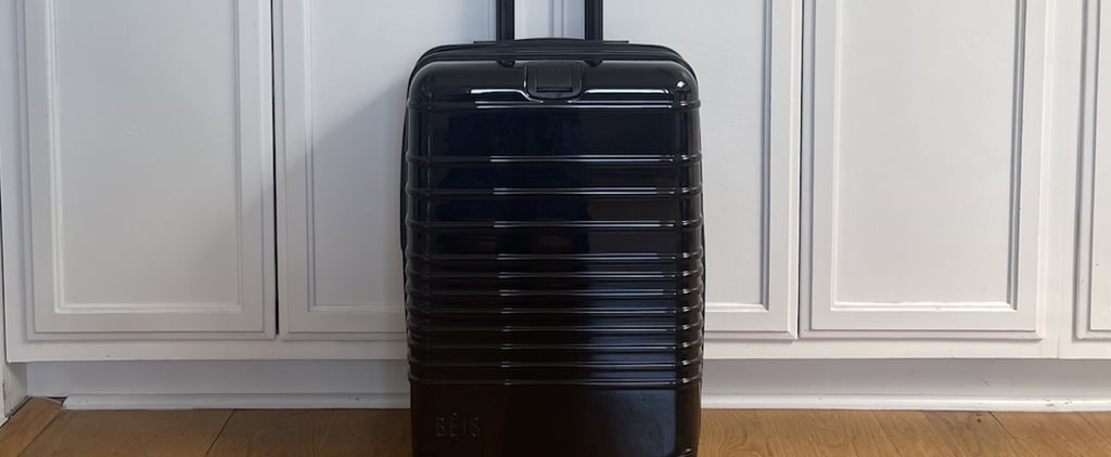 Béis Carry-On Roller Suitcase Review With Photos