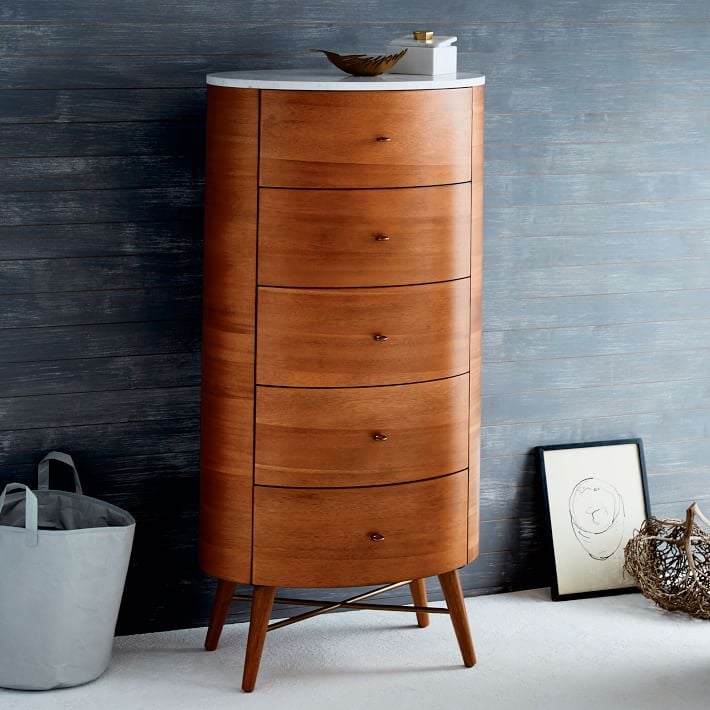 Marble Top Penelope Narrow Five Drawer Dresser The Best Small Space Furniture From West Elm Popsugar Home Australia Photo 52 Shop allmodern for modern and contemporary small narrow dressers to match your style and budget. marble top penelope narrow five drawer