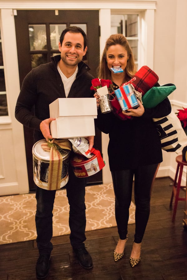 This party was my favorite party to date. It was the perfect amount and combination of friends. Laid back, fun, genuine friends. We had SO MUCH FUN that my husband announced it is going to be a new yearly tradition.
We want YOU to have just as much fun as we had at our Holiday Favorite Things party so we are giving away the products we used to throw this fun event!
