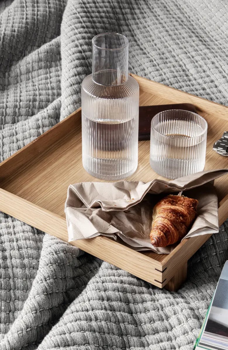 Water Me: Ferm Living Small Ripple Carafe Set