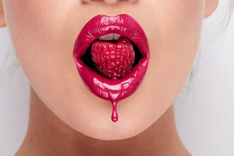Lip Art Created Using the Crush It Shade