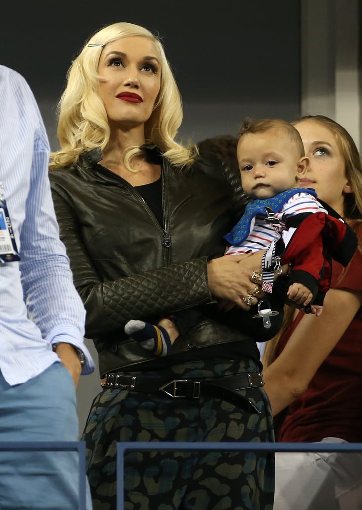 Gwen Stefani and Apollo Rossdale at the US Open | Photos