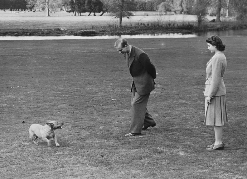 Philip, Elizabeth, and Their Dog Susan