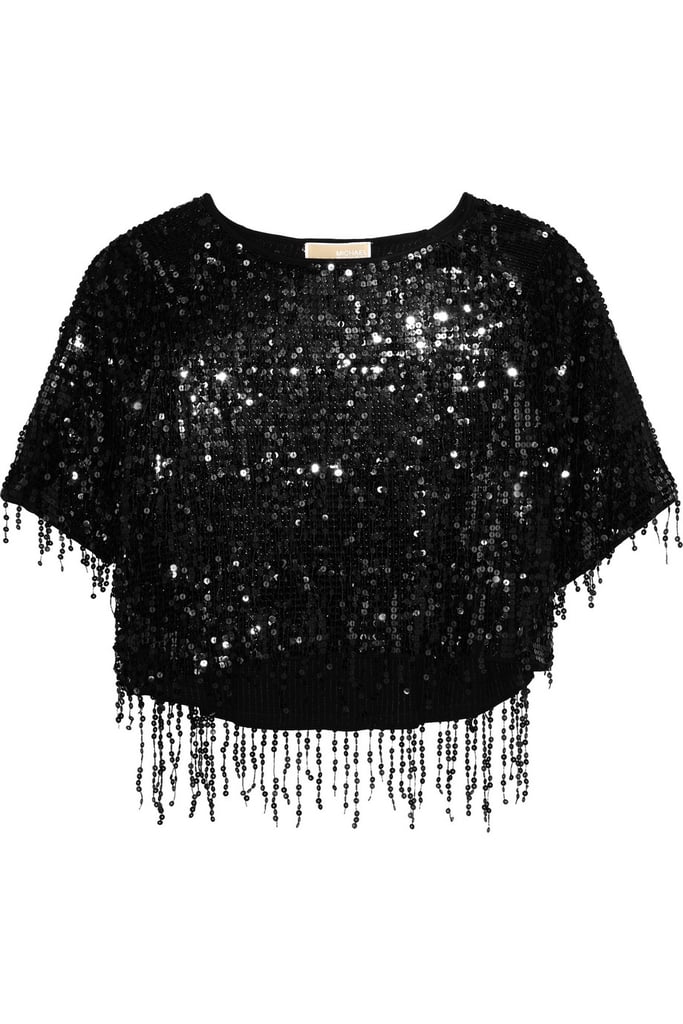 michael michael kors sequin top