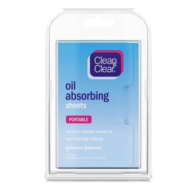 Clean & Clear Oil Absorbing Facial Blotting Sheets