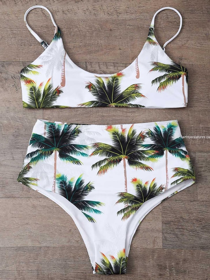 Riversong Palm Tree Two-Piece Swimsuit | Cheap Swimsuits From Amazon ...