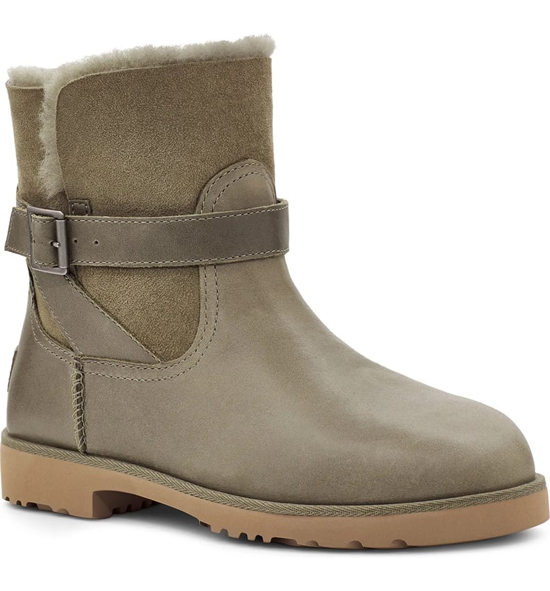 So Plush: UGG Romely Buckle Genuine Shearling Lined Booties