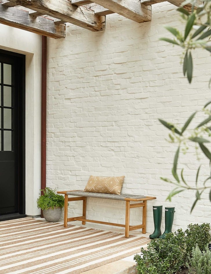 Lulu and Mesa Indoor/Outdoor Rug and Minnie Indoor/Outdoor Bench The Best Outdoor