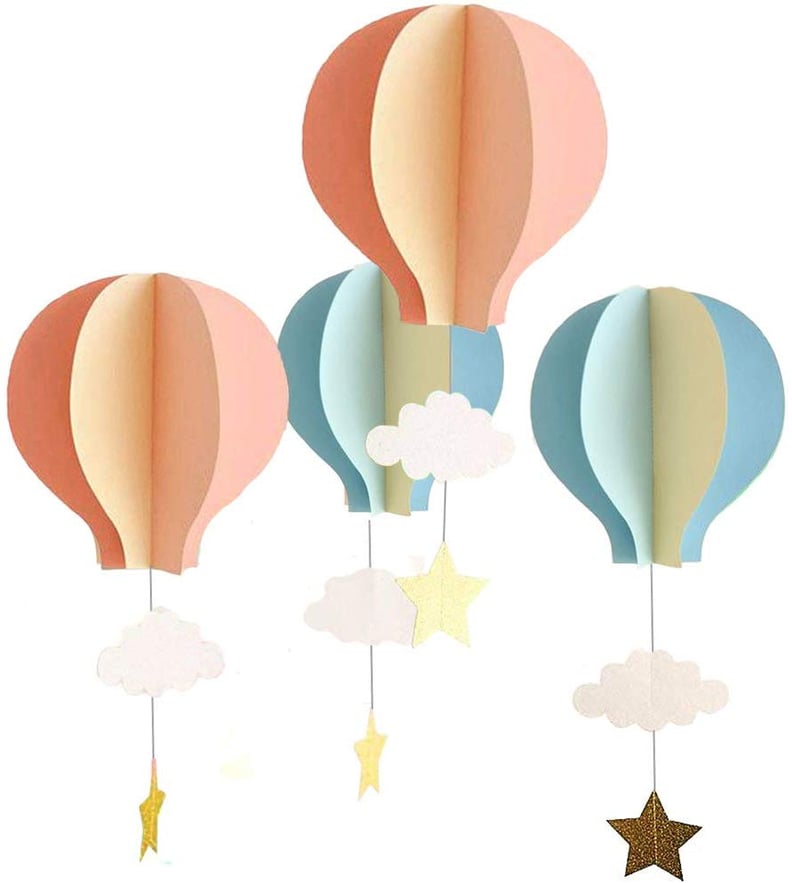 Hot Air Balloon 3D Paper Garland Hanging Decorations