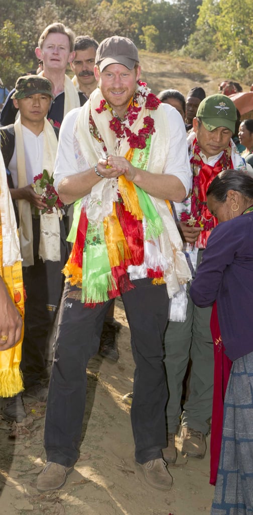 Prince Harry Visits Nepal March 2016