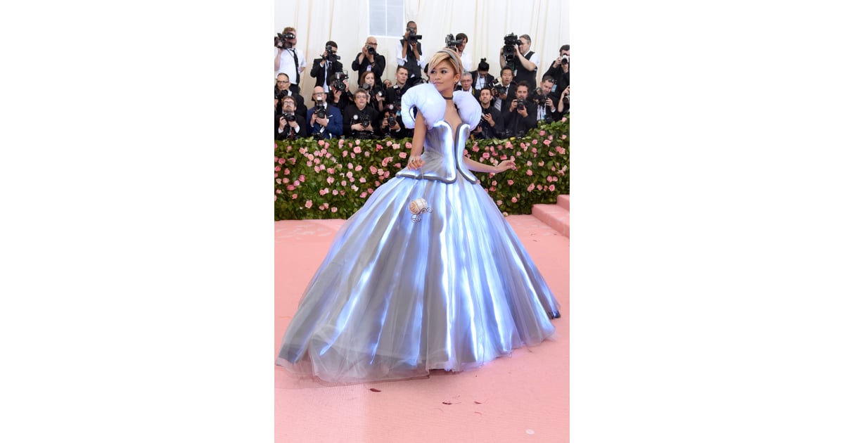 Zendaya Cinderella Dress at the 2019 Met Gala | POPSUGAR Fashion UK