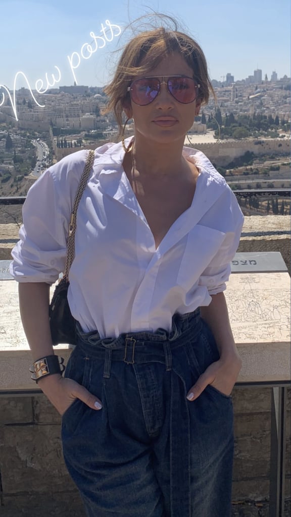 Jennifer Lopez Alex Rodriguez Holiday Photos in Israel 2019