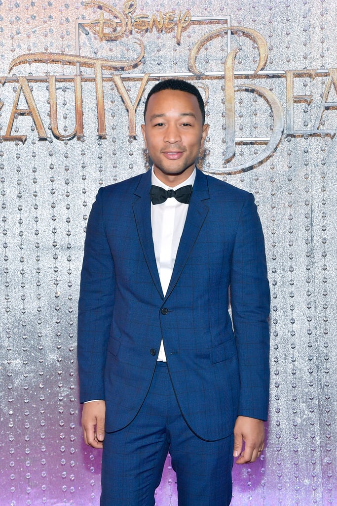 John Legend and Chrissy Teigen Beauty and the Beast Premiere