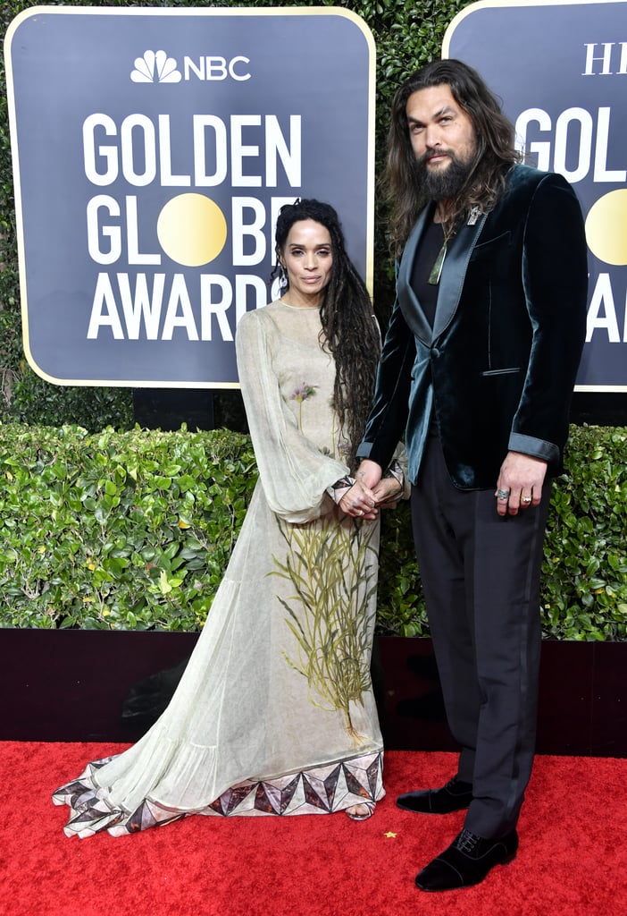 Jason Momoa Wearing a Tank Top at the Golden Globes 2020