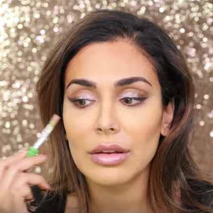 Huda Kattan Full Face Using School Supplies Makeup Tutorial