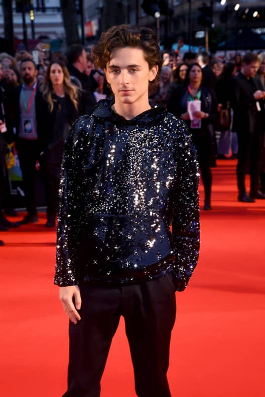 Timothée Chalamet at The King UK Premiere Pictures