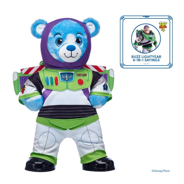 Disney and Pixar Toy Story 4 Bear and Buzz Lightyear Costume With Sound Gift Set
