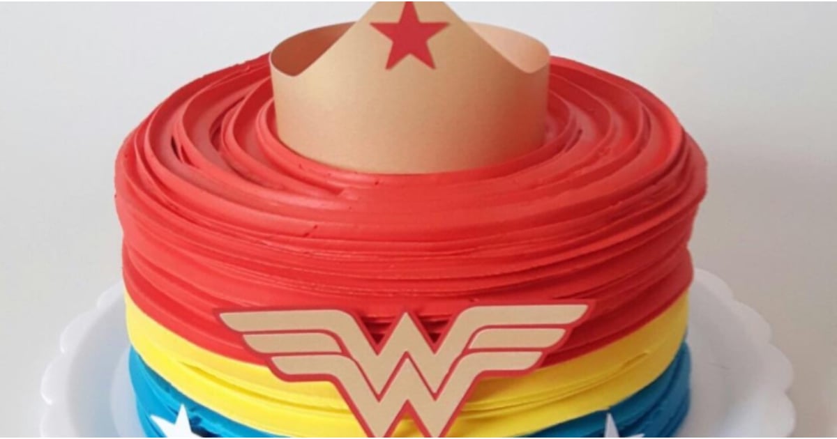 Wonder woman cake! Buttercream icing! : r/Cakes
