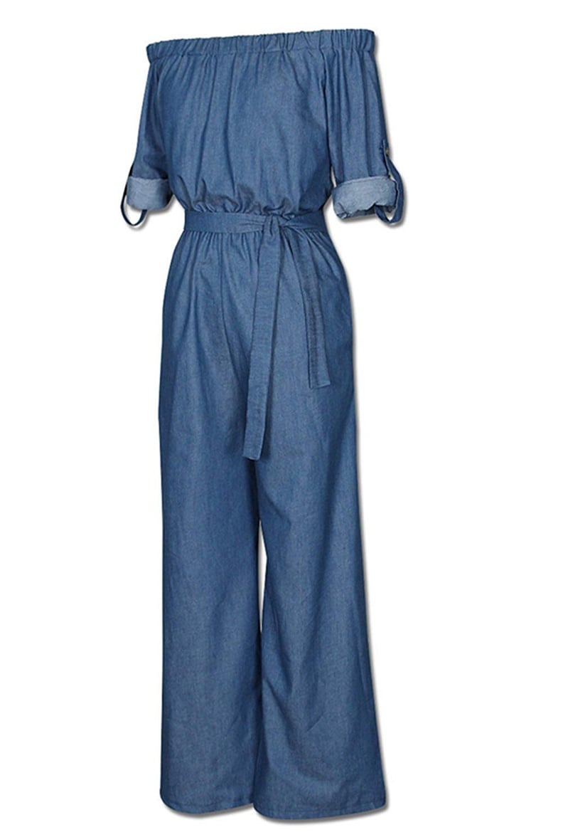 Jinting Denim Jumpsuit