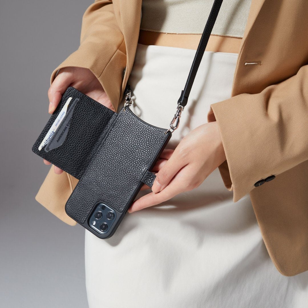 Leather Crossbody Phone Bag