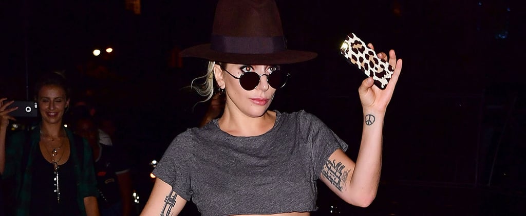 Lady Gaga Wearing Shorts in NYC September 2016