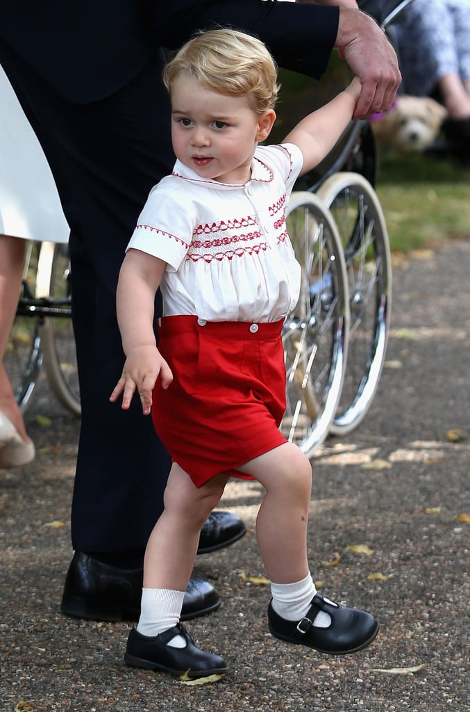 Prince George at Princess Charlotte's Christening | Pictures