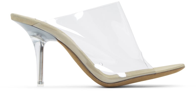 Our Pick: Yeezy Clear & Tan PVC Sandals