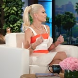 Gwen Stefani Adorably Bashful Addresses
