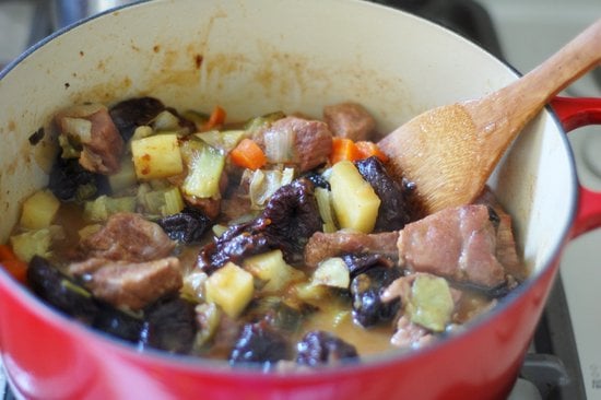Lamb Stew and Dried Plums
