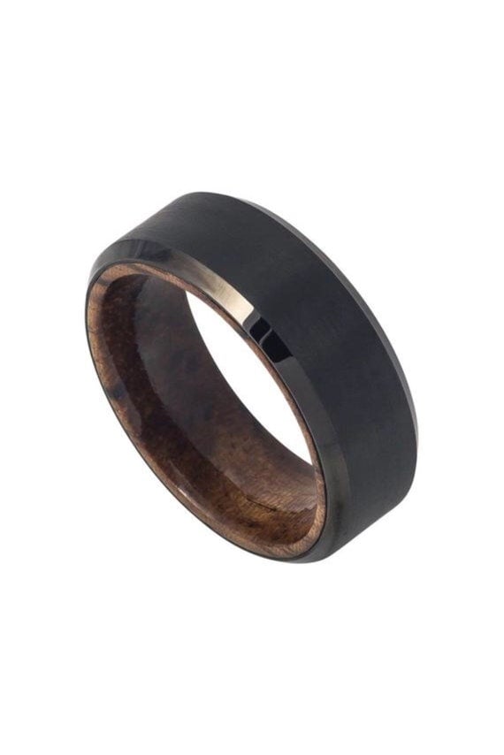 Mahogany Wood Ring