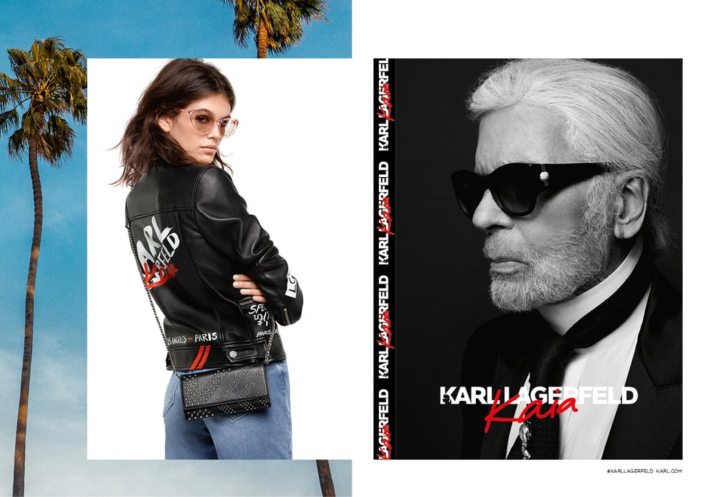 Kaia Gerber Karl Lagerfeld Collection