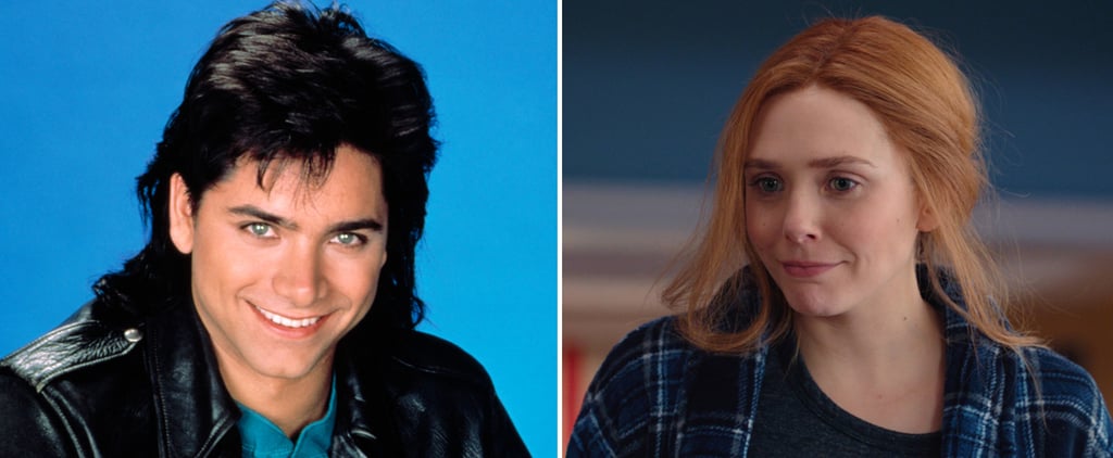 John Stamos Celebrates Elizabeth Olsen's WandaVision Finale With Adorable Full House Throwback