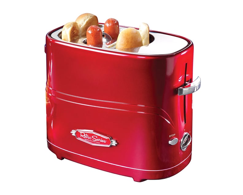 For the Perfect Sandwich: Nostalgia Retro Series Pop-Up Hot Dog Toaster