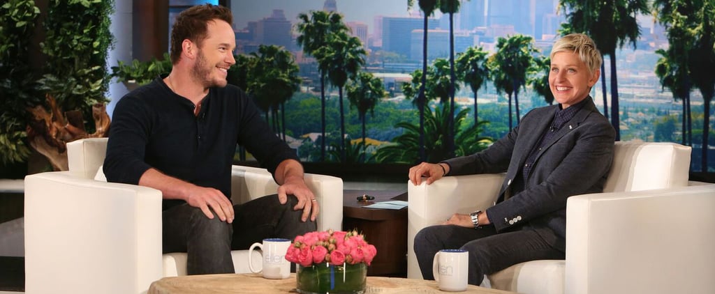 Chris Pratt on The Ellen DeGeneres Show April 2015 | Video