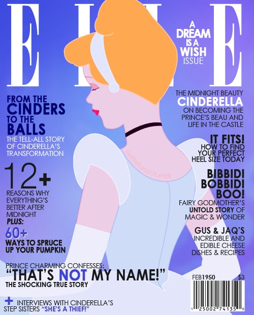 Magazine Cover Cinderella