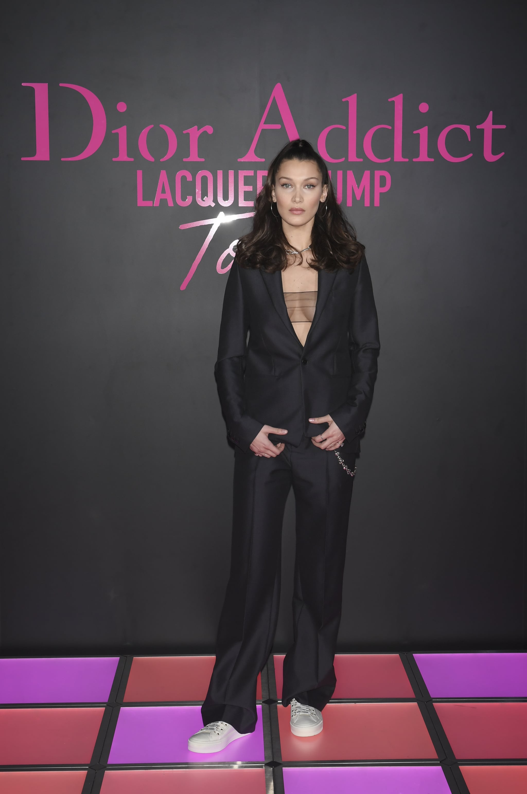 Bella Attended the Dior Addict Lacquer Plump Party Hello There