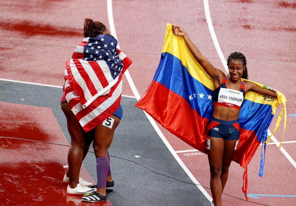 Brittni Mason and Deja Young Medal in Paralympics T47 100m