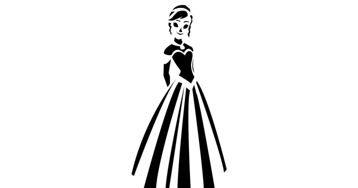 Anna From Frozen | Pumpkin Carving Stencils | POPSUGAR Smart Living ...