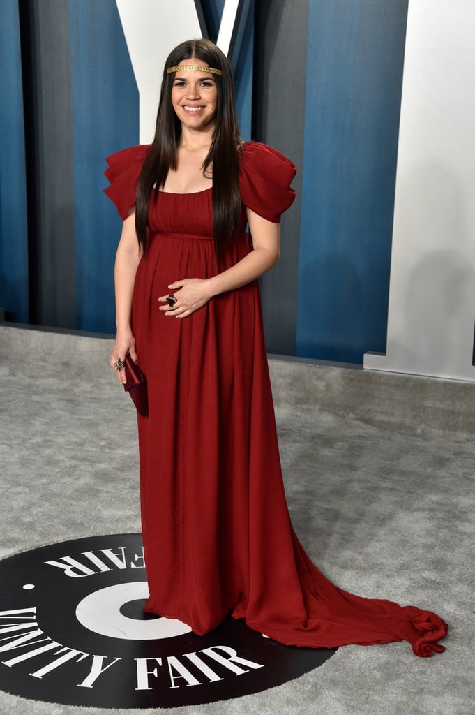 America Ferrara at the Vanity Fair Oscars Afterparty 2020