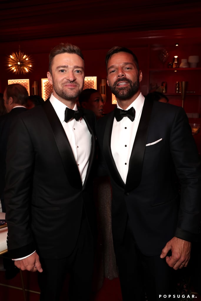 Pictured: Justin Timberlake and Ricky Martin