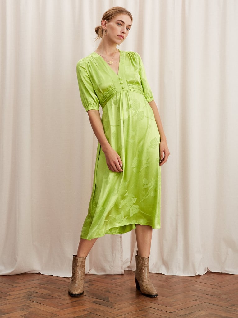 Kitri Minka Lime Tea Dress