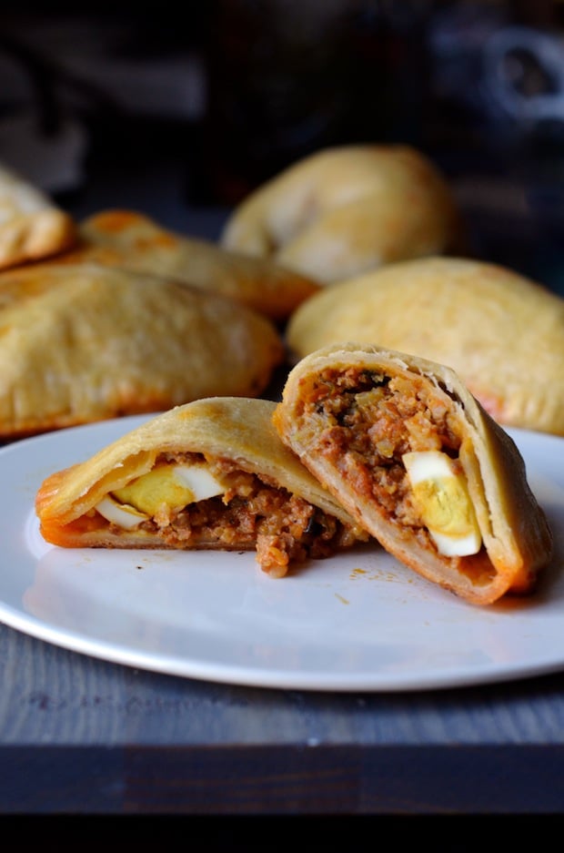 Baked Argentinian-Style Chorizo Empanadas