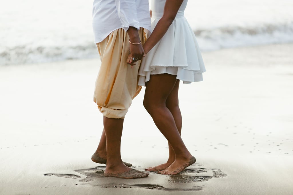 Mermaid-Themed Engagement Shoot