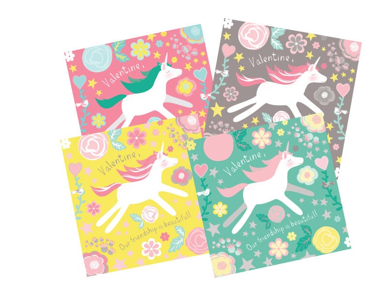Unicorn Valentines