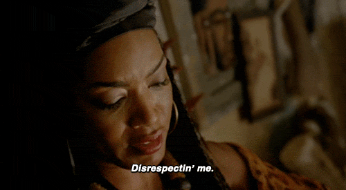 When Angela Bassett showed Marie does NOT deal with disrespect.