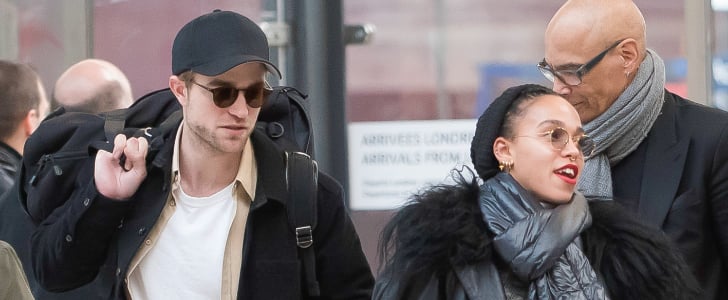 Robert Pattinson and FKA Twigs Arriving in Paris Pictures